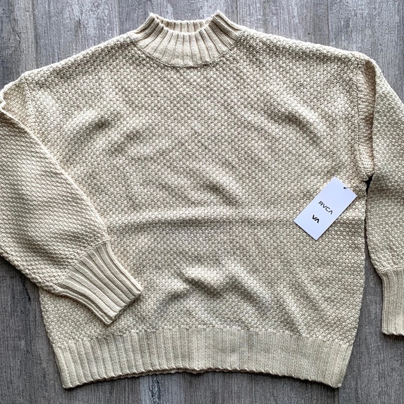 π₯π₯RVCA - MOCK NECK VOLT SWEATERπ₯π₯ - Picture 4 of 8